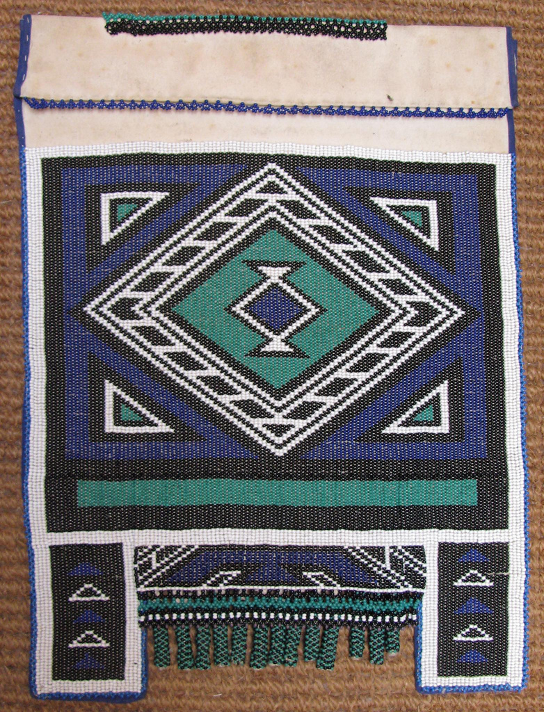 #Ndebele #beadwork. From exhibition – Africa Revisited: Beadwork